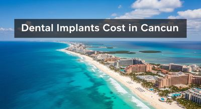 Dental implants cost in Cancun featured image.